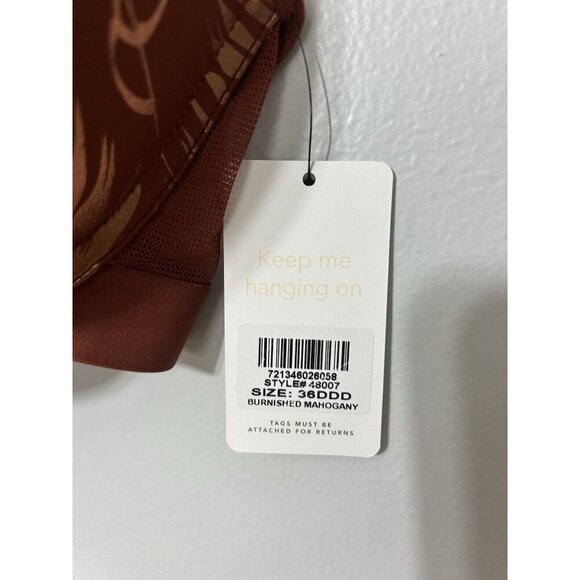 NWT Lively Women's Cream The Metallic Palm No-Wire Push-up Bra Size 36DDD - Picture 3 of 4